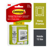 Medium Picture Hanging Strips, White, 12 Pairs Per Pack