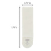 Medium Picture Hanging Strips, White, 12 Pairs Per Pack